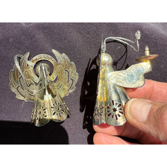 Godinger Silver Art Angel Christmas Ornament Musical Angel -OR3 - Picture 2 of 10